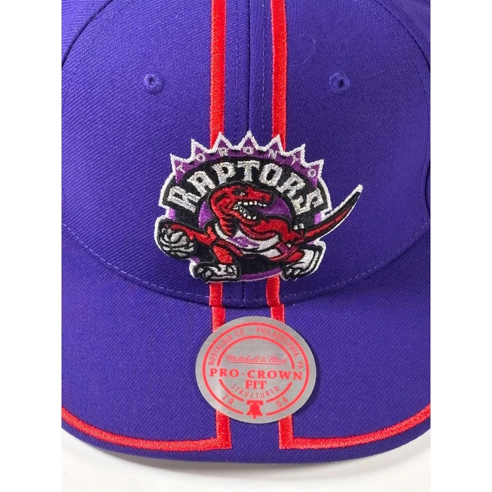 Mitchell Ness Purple Toronto Raptors Hardwood 1998 NBA Draft Adjustable Hat New